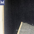 Fabricación de material de jeans de mezclilla vintage de algodón de 12 oz de algodón